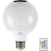 GloboStar ����� Led E27 G95 12W 780lm 260� �� Bluetooth ����� 3W Ac 220-240V IP20 �9.5 x �13.5cm - �������� �������� ���� ���������������� & ���� Smart Home ��������� Happylighting App - ��������� Rgbw - 2 Years Warranty - (76072)