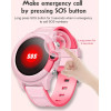 INTIME Gps Smartwatch ��� ������ 1.28'', camera, 4G, IPX7, ���� - (IT-052)