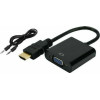 Adaptor Hdmi �� Vga + Audio 0.2m