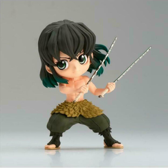 Banpresto Q Posket: Demon Slayer Kimetsu No Yaiba - Inosuke Hashibira II (Ver.B) Figure (13cm) (18456)