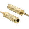 DeLock ���������� 3.5mm �� 6.35mm ���������, Gold Plated - (65360)