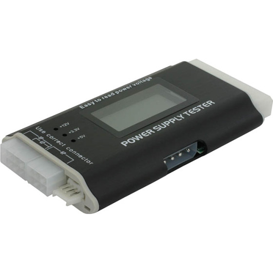 DeLock Tester ������������ Pc 3.3V/5V/12V, ATX/BTX/Itx - (18159)