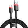 Baseus Cafule Braided Usb 2.0 Cable USB-C Male - USB-A Male ����� 0.5m - (CATKLF-A91)