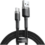 Baseus Cafule Braided Usb 2.0 Cable USB-C Male - USB-A Male ����� 3m - (CATKLF-UG1)