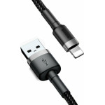 Baseus Cafule Braided Usb To Lightning Cable ����� 2m - (CALKLF-CG1)