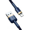 Baseus Cafule Braided Usb To Lightning Cable ���� 2m - (CALKLF-CV3)