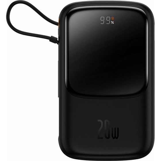 Baseus Qpow Pro Power Bank 10000mAh 20W �� ���� USB-A ��� ���� USB-C Power Delivery / Quick Charge 3.0 ����� - (PPQD020001)