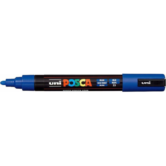 Uni-Ball ���������� Posca Pc-5M Medium Blue (PC5MMBL)
