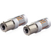 AMiO PY21W 12/24V 6.000k 0.54A - 6.48W 800lm Led 24xSMD3030 CAN-Bus ��������� 18x56mm -2 ���. - (02580)