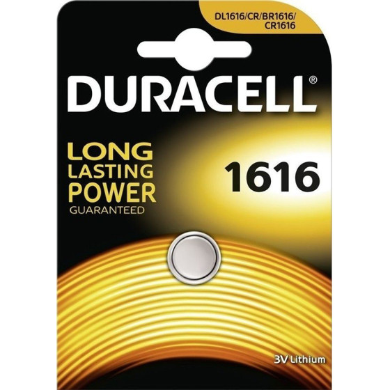 Duracell 1616 �������� ������ �������� CR1616 3V 1��� - (DCR1616)