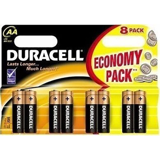 Duracell ��������� ��������� Aa 1.5V 8��� - (DBAALR6)