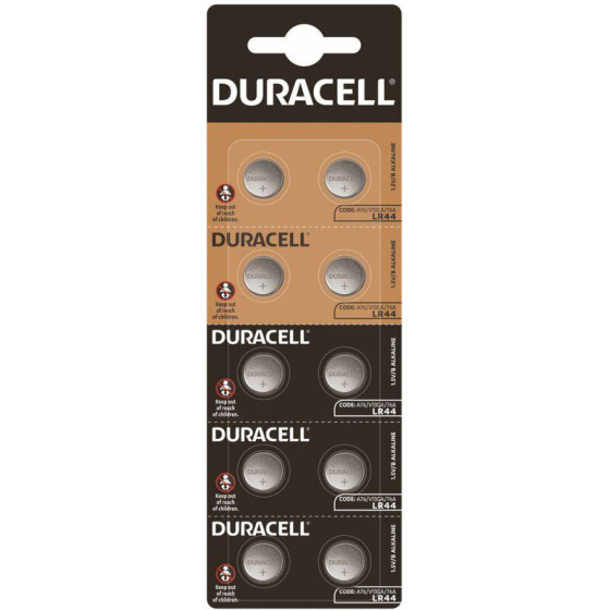 Duracell ��������� ��������� Hsdc LR44 1.5V 10��� - (DRLR44)