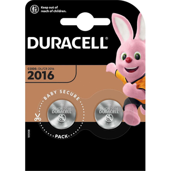 Duracell ��������� ������ �������� CR2016 3V 2��� - (DBCR2016)
