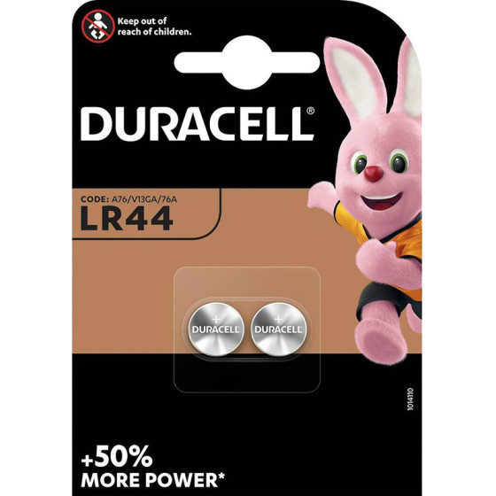 Duracell Long Lasting Power ��������� ��������� �������� LR44 1.5V 2��� - (DLLPLR44)