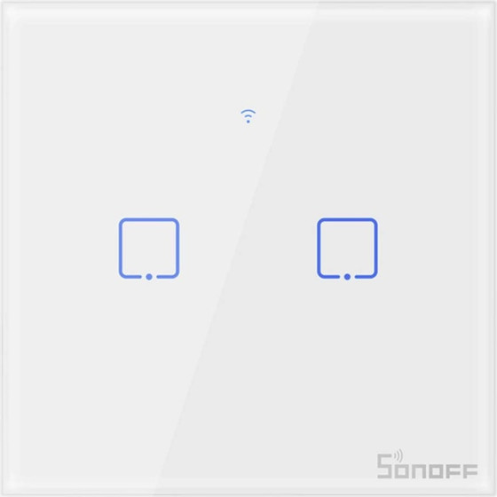Sonoff T0EU2C-Tx �������� ��������� ������ Wi-Fi ��� ������ �������� �� ������� ��� ��� ������� ���� ����������� ������ - (IM190314010)