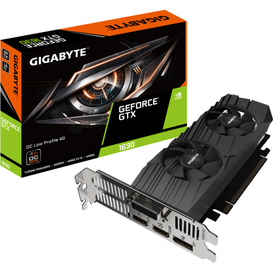 Gigabyte Geforce Gtx 1630 Oc Lp 4G - (GV-N1630OC-4GL)