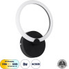 GloboStar Matilda ��������� ������ - ������ Design Led Cct 8W 960lm 360� Ac 220-240V - �������� �������� ���� �������� On/Off All In One ����� 6000k+������ 4500k+����� 2700k �20 x �5 x �25.5cm - ����� - 3 Years Warranty - (61339)