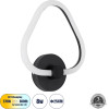GloboStar Regina ��������� ������ - ������ Design Led Cct 8W 960lm 360� Ac 220-240V - �������� �������� ���� �������� On/Off All In One ����� 6000k+������ 4500k+����� 2700k �25 x �7 x �28.5cm - ����� - 3 Years Warranty - (61341)