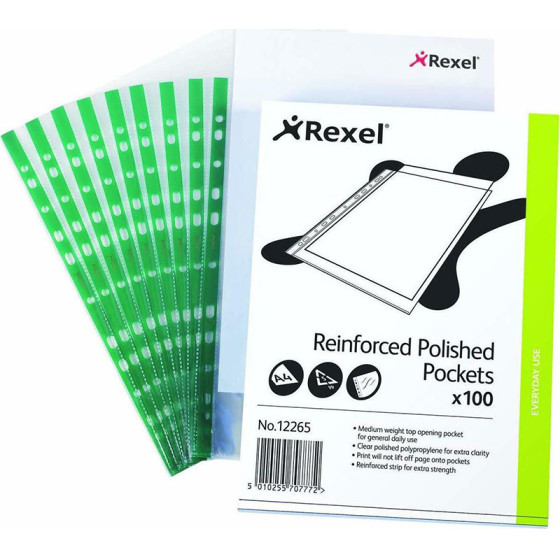 Rexel �������� 12265 Green Clear - (12265GR)