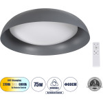 GloboStar Anatolia ���������� ������ Led Cct 75W 8625lm 120� Ac 220-240V - �������� �������� ���� ���������������� All In One ����� 6000k+������ 4500k+����� 2700k Dimmable �60cm - ���� ������� - 3 Years Warranty - (61265)