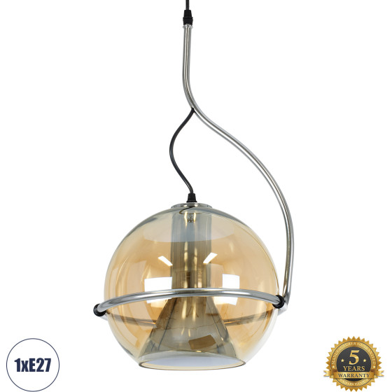 GloboStar Glasso �������� �������� ��������� ������ �������� 1 x E27 ���� ���������� ����� ���� ������� ����� �� ��������� ������������� ���� �27 x �52cm - (60927)