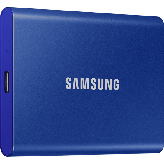Samsung Portable Ssd T7 Usb 3.2 500GB Indigo Blue - (MU-PC500H/WW)