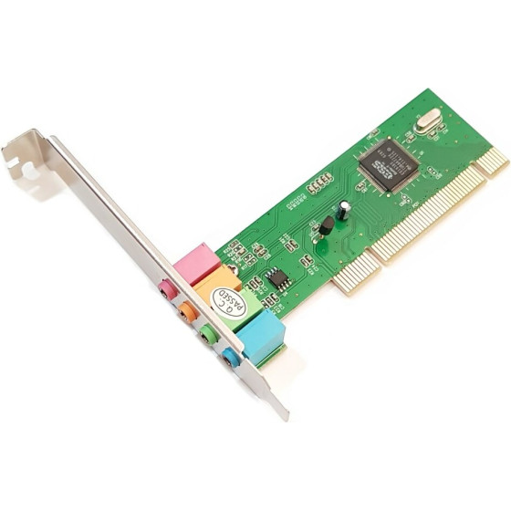 Powertech ����� ��������� Pci To 6 Channel Audio, Chipset CM8738 - (SLOT-009)