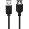 Goobay ������� Usb 2.0 �� Usb (F) copper, 5m, ����� - (93601)