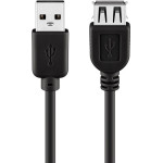 Goobay ������� Usb 2.0 �� Usb (F) copper, 5m, ����� - (93601)