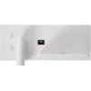 GloboStar Paladin �������� ��������� ������ - ������ ����������� Bed Side Led 6W 720lm 36� Ac 220-240V - Reading Light & ������ �������� - ��������� Usb 3A & Wireless 20W - �30 x �11 x �12cm - ������ ����� 4500K - ����� - ���� - (61354)