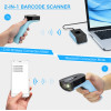 Netum 2D Wireless 2.4GHz Barcode Scanner Hands Free Automatic Qr Code Reader - (DS7500)