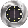 GloboStar ��� 4 �������� �������� ������ ��������� LED SMD 0.80W/���. 80lm/���. �� ������������ �������� 600mAh - ������������ ����� �� ��������� ������-������ ��������� IP65 ������ ����� ��������� ����� ����� 6000K �12 x �13cm - (69929)