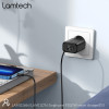 Lamtech Fast Charger TYPE-C PD20W Black - (LAM112716)