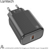 Lamtech Fast Charger TYPE-C PD25W Black - (LAM112723)
