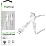 Lamtech Hq Unbreakable Cable TYPE-C To Lightning White 1M - (LAM112754)