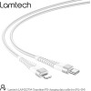 Lamtech Hq Unbreakable Cable TYPE-C To Lightning White 1M - (LAM112754)