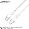 Lamtech Hq Unbreakable Cable TYPE-C To TYPE-C White 1M - (LAM112747)