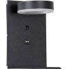 GloboStar Crown �������� ��������� ������ - ������ ����������� Bed Side Led 5W 550lm 120� Ac 220-240V - Reading Light - ��������� Usb 3A - �15 x �15 x �23cm - ������ ����� 4500K - ����� - (61370)