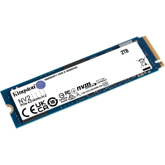 Kingston Ssd NV2 Nvme 2TB Pcie 4.0 M.2 - (SNV2S/2000G)