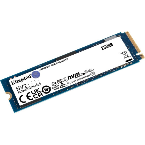 Kingston Ssd NV2 250gb Nvme Pcie 4.0 M.2 - (SNV2S/250G)