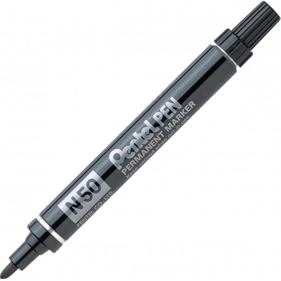 Pentel N50 Bullet Point Black - (N50-AE)