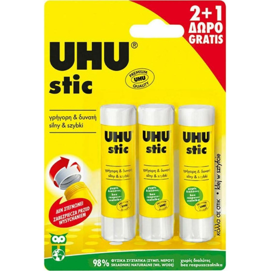 UHU ����� Stick ��� ����� 3��� 8.2gr ����� �������� - (41275)