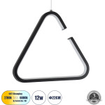 GloboStar Ceroba �������� ��������� ������ Linear Design Led Cct 12W 1320lm 360� Ac 220-240V - �������� �������� ���� �������� On/Off All In One ����� 6000k+������ 4500k+����� 2700k �22 x �2 x �22cm - ����� - 3 Years Warranty - (61307)