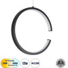 GloboStar Ceroba �������� ��������� ������ Linear Design Led Cct 12W 1320lm 360� Ac 220-240V - �������� �������� ���� �������� On/Off All In One ����� 6000k+������ 4500k+����� 2700k �22 x �2cm - ����� - 3 Years Warranty - (61306)