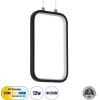 GloboStar Deroba �������� ��������� ������ Linear Design Led Cct 12W 1320lm 360� Ac 220-240V - �������� �������� ���� �������� On/Off All In One ����� 6000k+������ 4500k+����� 2700k �16 x �1.6 x �25.5cm - ����� - 3 Years Warranty - (61298)