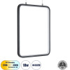 GloboStar Neroba �������� ��������� ������ Linear Design Led Cct 18W 1980lm 360� Ac 220-240V - �������� �������� ���� �������� On/Off All In One ����� 6000k+������ 4500k+����� 2700k �29 x �2 x �36cm - ����� - 3 Years Warranty - (61302)