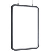 GloboStar Neroba �������� ��������� ������ Linear Design Led Cct 18W 1980lm 360� Ac 220-240V - �������� �������� ���� �������� On/Off All In One ����� 6000k+������ 4500k+����� 2700k �29 x �2 x �36cm - ����� - 3 Years Warranty - (61302)