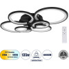 GloboStar ROYAL-R ��������� ������ Design Led Cct 135W 16200lm 360� Ac 220-240V - �������� �������� ���� ���������������� All In One ����� 6000k+������ 4500k+����� 2700k Dimmable �80.5 x �59 x �12cm - ����� - 3 Years Warranty - (61323)