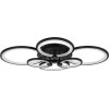 GloboStar ROYAL-R ��������� ������ Design Led Cct 135W 16200lm 360� Ac 220-240V - �������� �������� ���� ���������������� All In One ����� 6000k+������ 4500k+����� 2700k Dimmable �80.5 x �59 x �12cm - ����� - 3 Years Warranty - (61323)