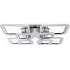 GloboStar ROYAL-S ��������� ������ Design Led Cct 135W 16200lm 360 Ac220-240V �������� �������� ���� ���������������� All In One ����� 6000k+������ 4500k+����� 2700k Dimmable �58.5 x �58.5 x �12cm - ����� ������ 3 Years Warranty - (61326)